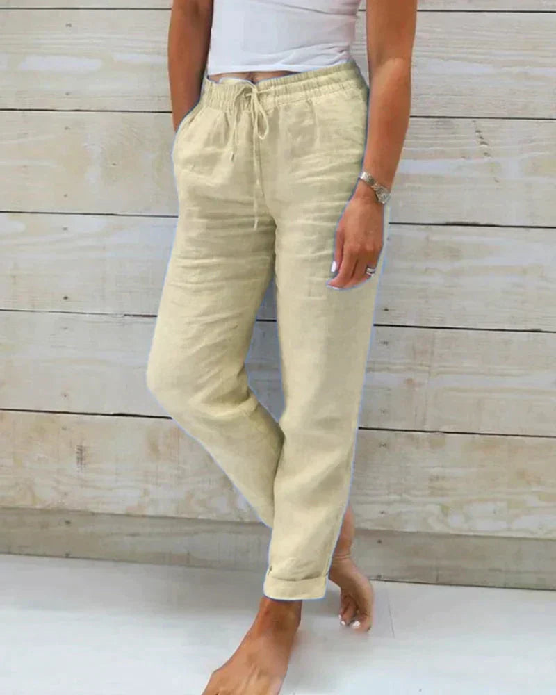 Summer Pants Women Relaxed Fit Casual