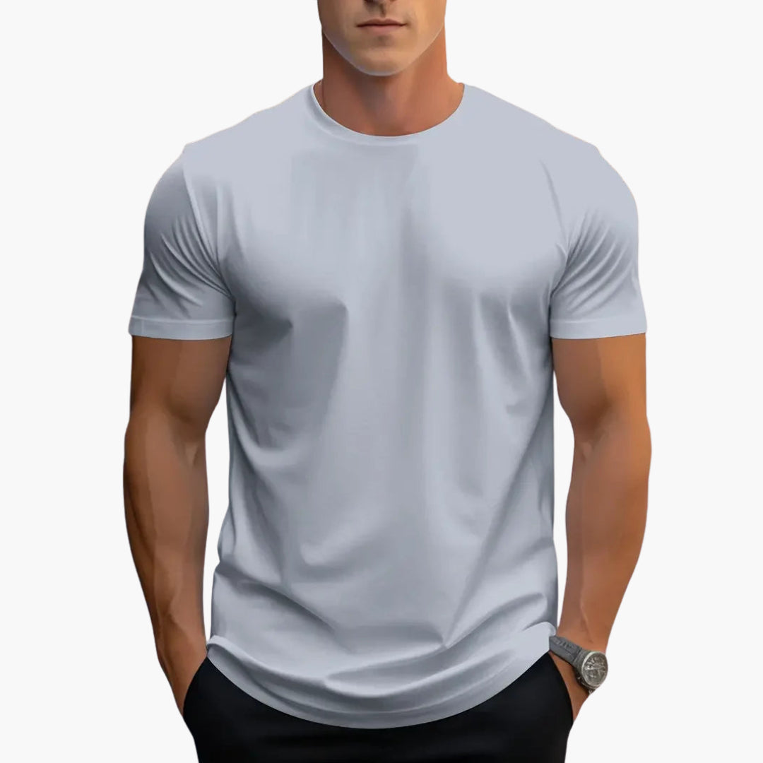 Basic T-Shirt Men Regular Fit Casual Everyday