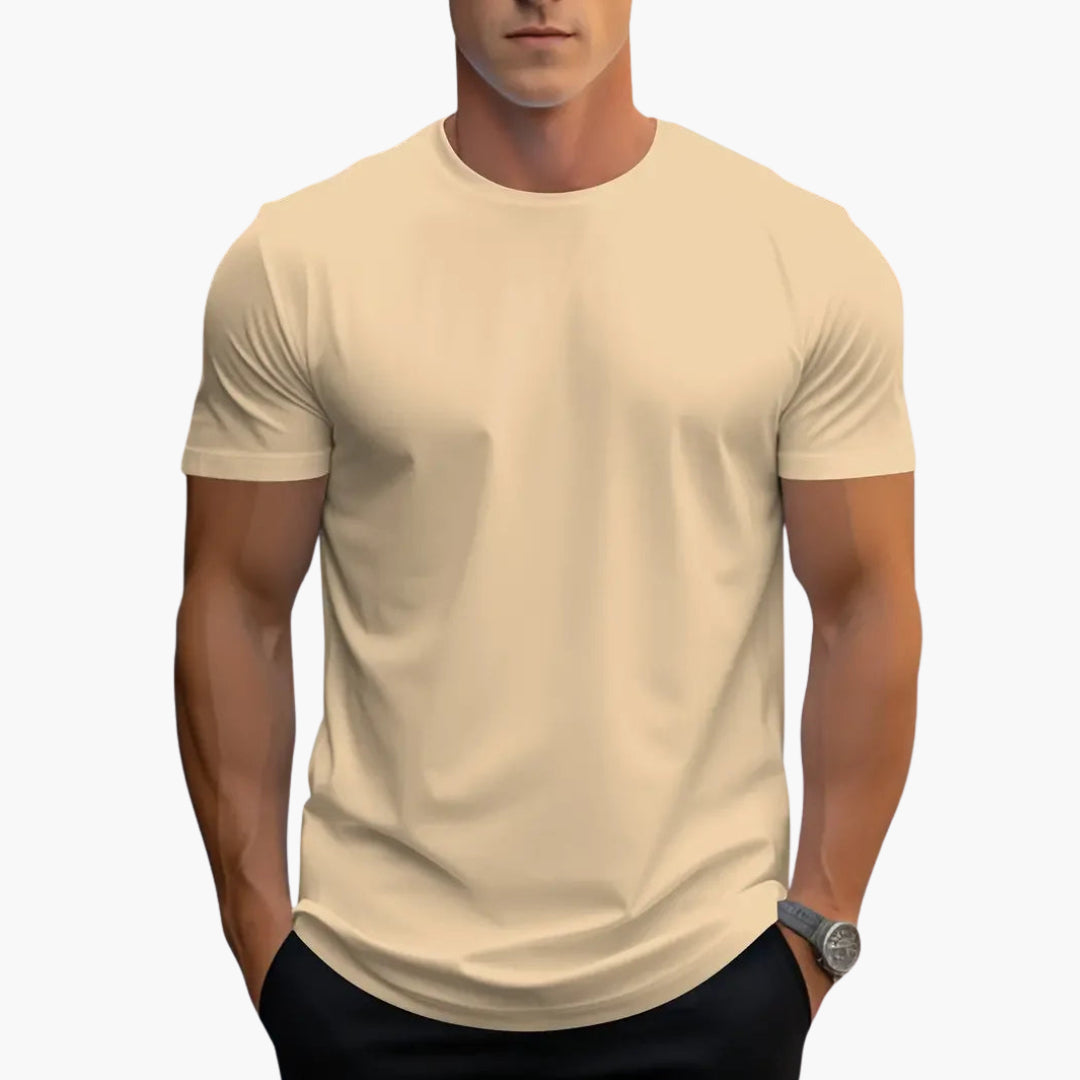 Basic T-Shirt Men Regular Fit Casual Everyday