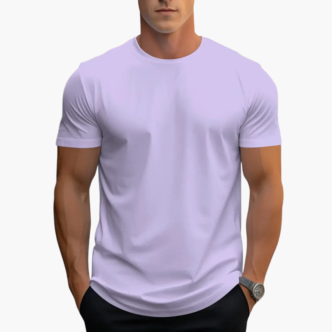 Basic T-Shirt Men Regular Fit Casual Everyday