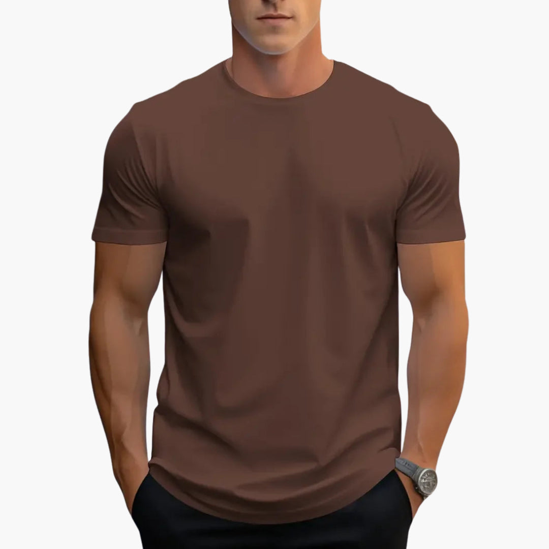 Basic T-Shirt Men Regular Fit Casual Everyday