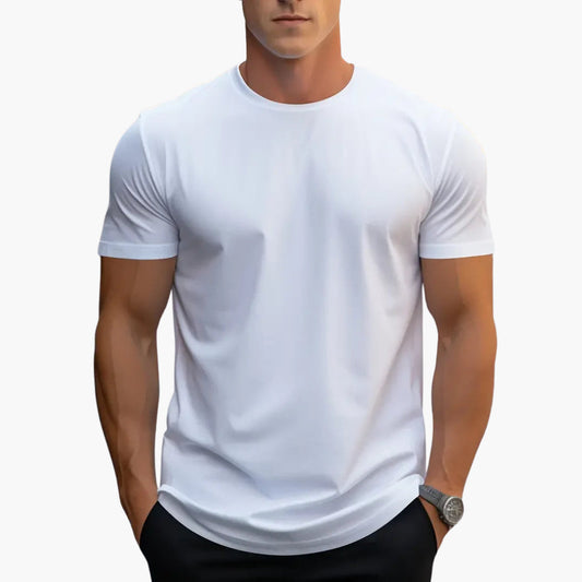 Basic T-Shirt Men Regular Fit Casual Everyday