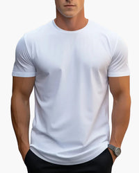 Basic T-Shirt Men Regular Fit Casual Everyday