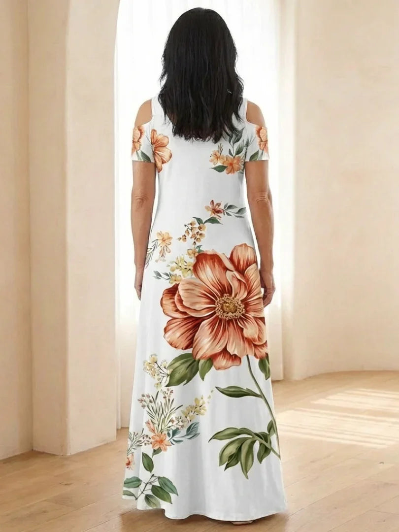 Maxi Dress Women Relaxed Fit Casual Summer Floral