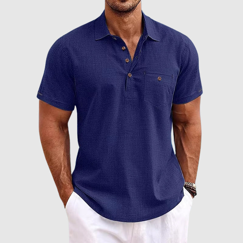 Polo Shirt Men Regular Fit Casual Summer