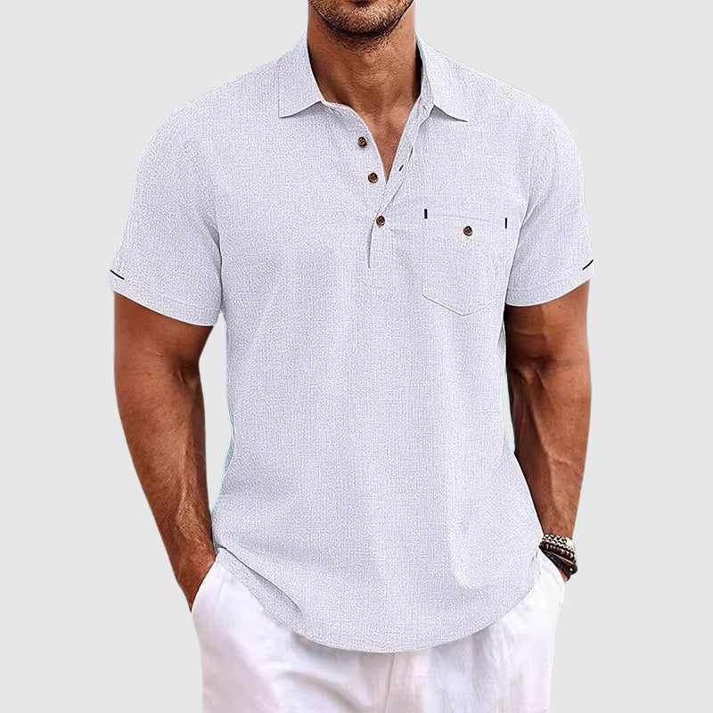 Polo Shirt Men Regular Fit Casual Summer