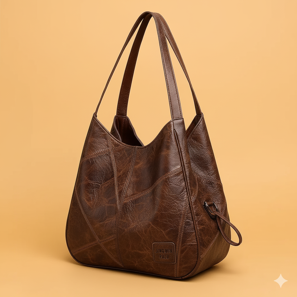 Handbag Women Casual Vintage Croc-Texture Set