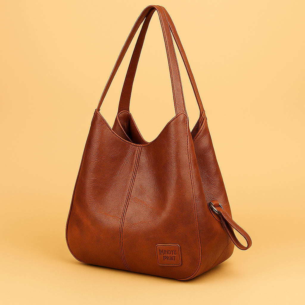 Handbag Women Casual Vintage Croc-Texture Set