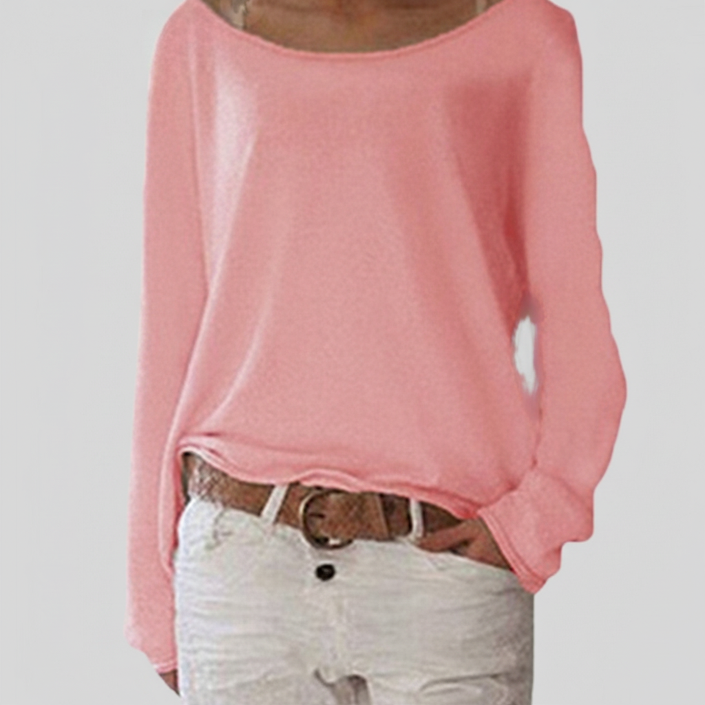 Knit Sweater Women Loose Fit Casual Timeless