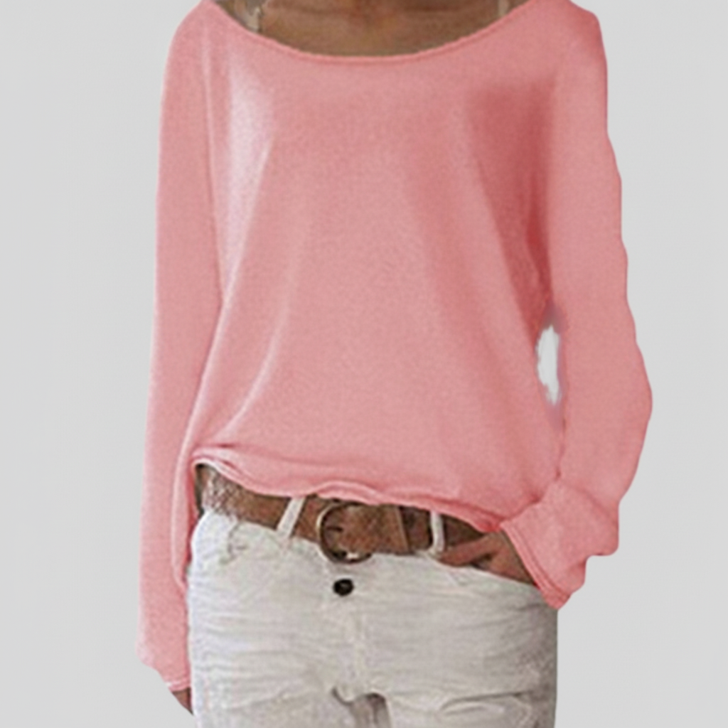 Knit Sweater Women Loose Fit Casual Timeless