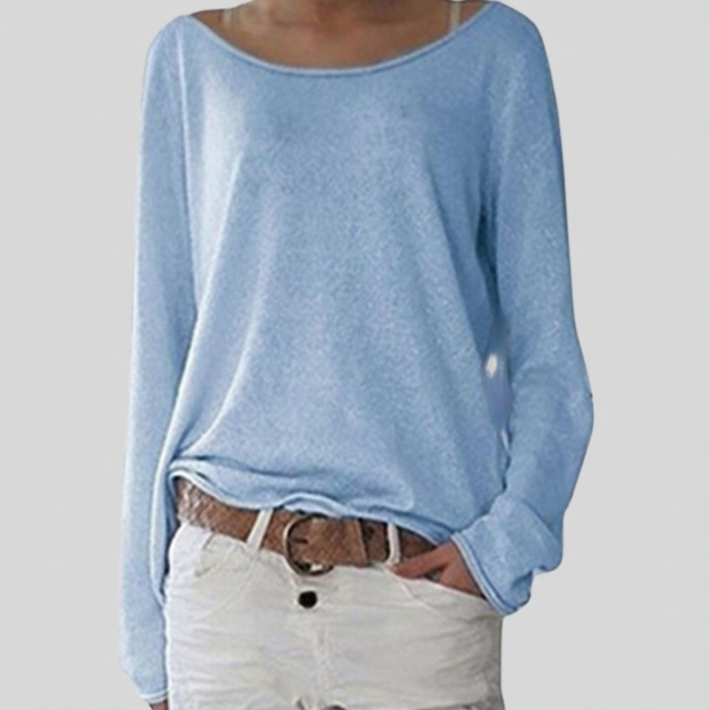 Knit Sweater Women Loose Fit Casual Timeless