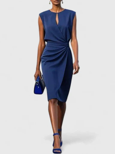 Sophisticated Dress Women Slim Fit Casual Elegant