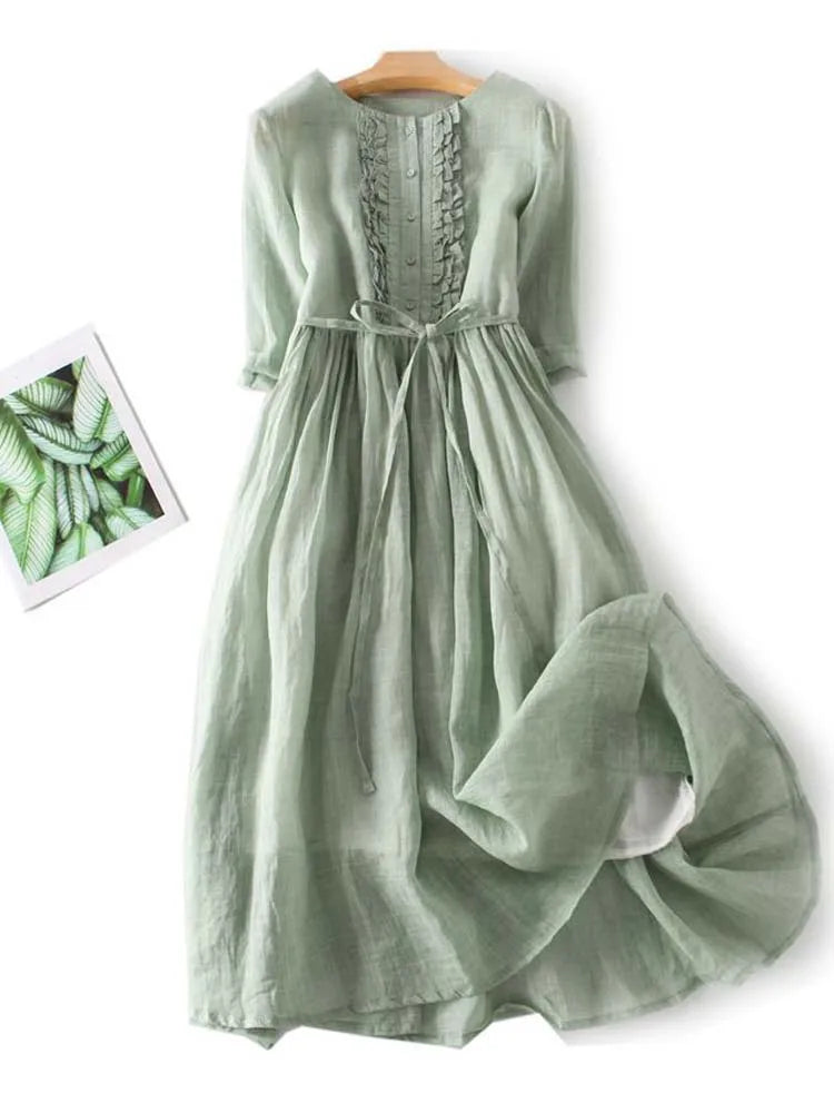 Long Dress Women Relaxed Fit Casual Summer Boho