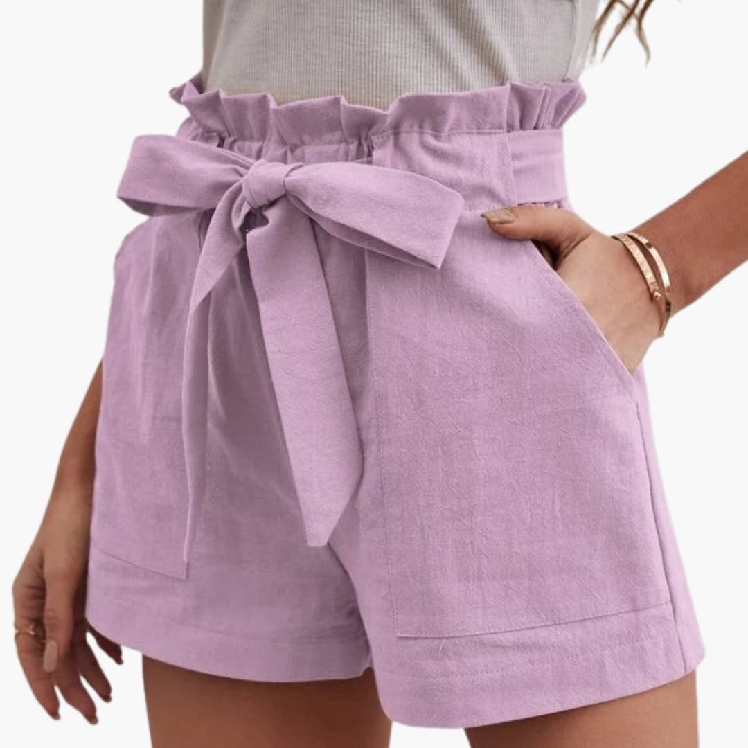 Shorts Women Straight Fit Casual Summer