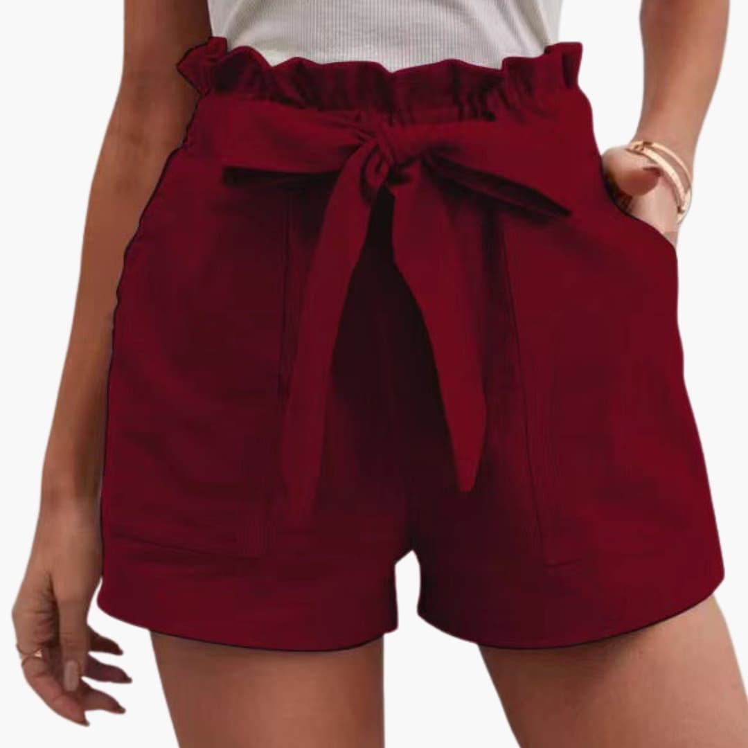 Shorts Women Straight Fit Casual Summer