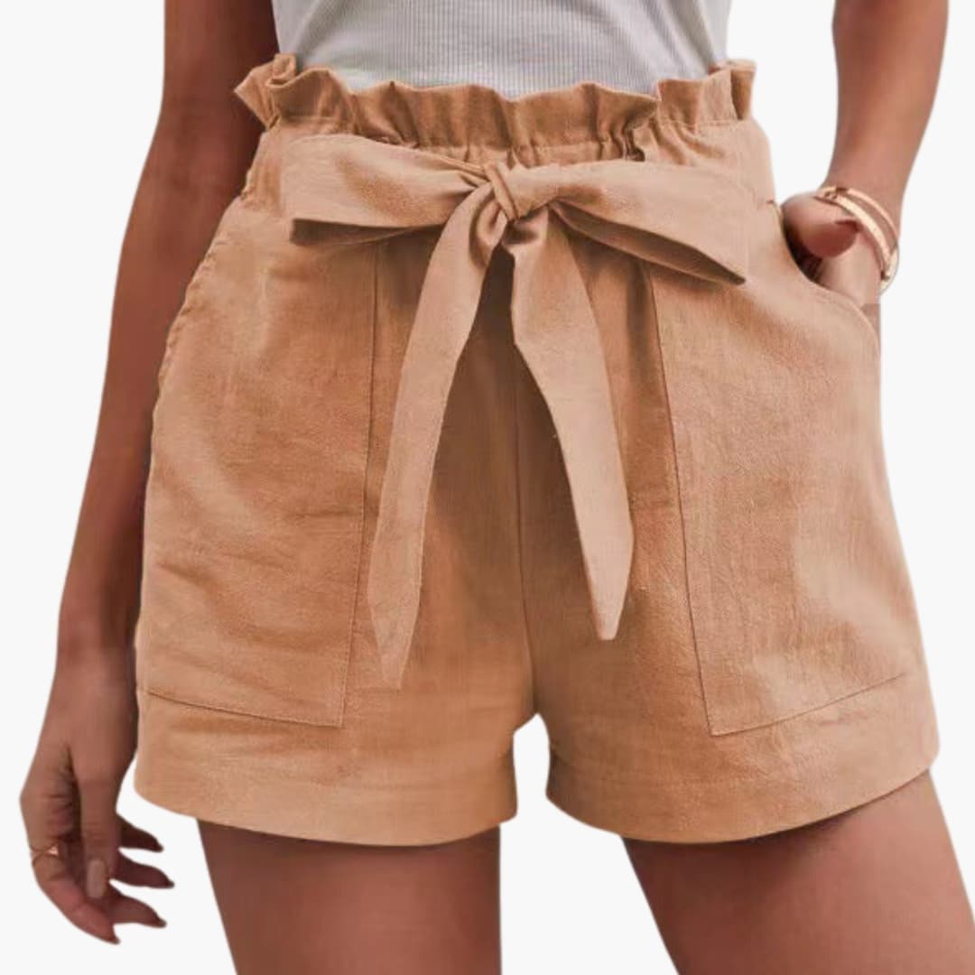 Shorts Women Straight Fit Casual Summer
