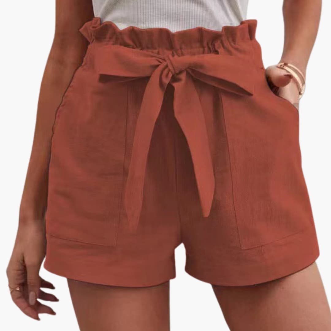 Shorts Women Straight Fit Casual Summer
