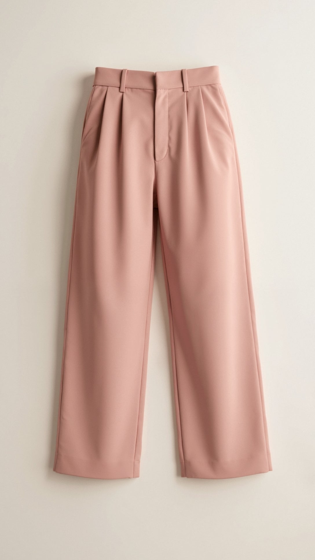 Wide-Leg Trousers Women Relaxed Fit Business Casual