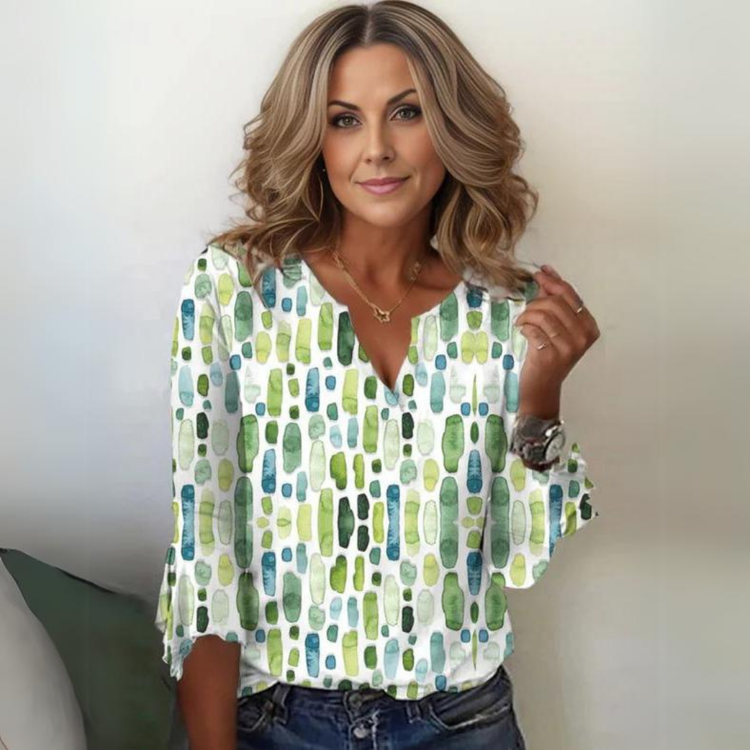 Blouse Women Loose Fit Casual Chic