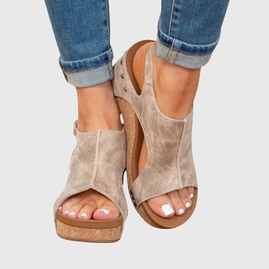 Wedge Sandals Women Adjustable Fit Casual Lightweight Summer