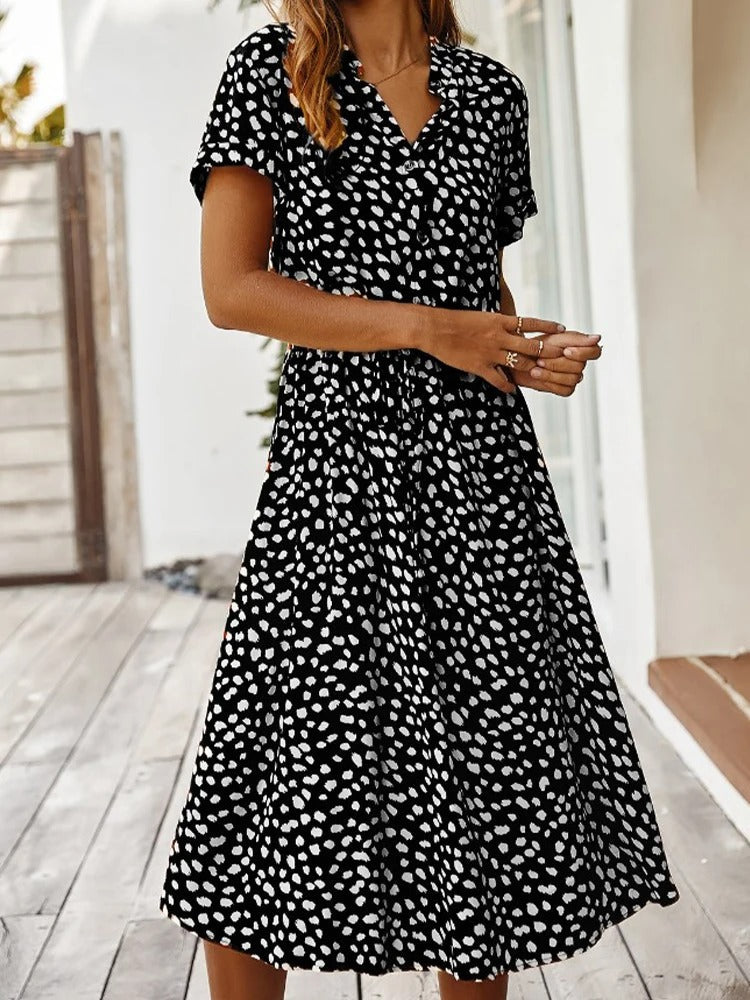 Summer Dress Women Regular Fit Casual