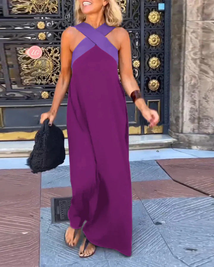 Maxi Dress Women Regular Fit Casual Summer