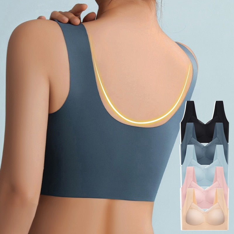 Seamless Push-Up Bra Women Comfortable Everyday Fit