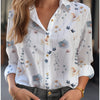 Blouse Women Relaxed Fit Casual Floral Pattern