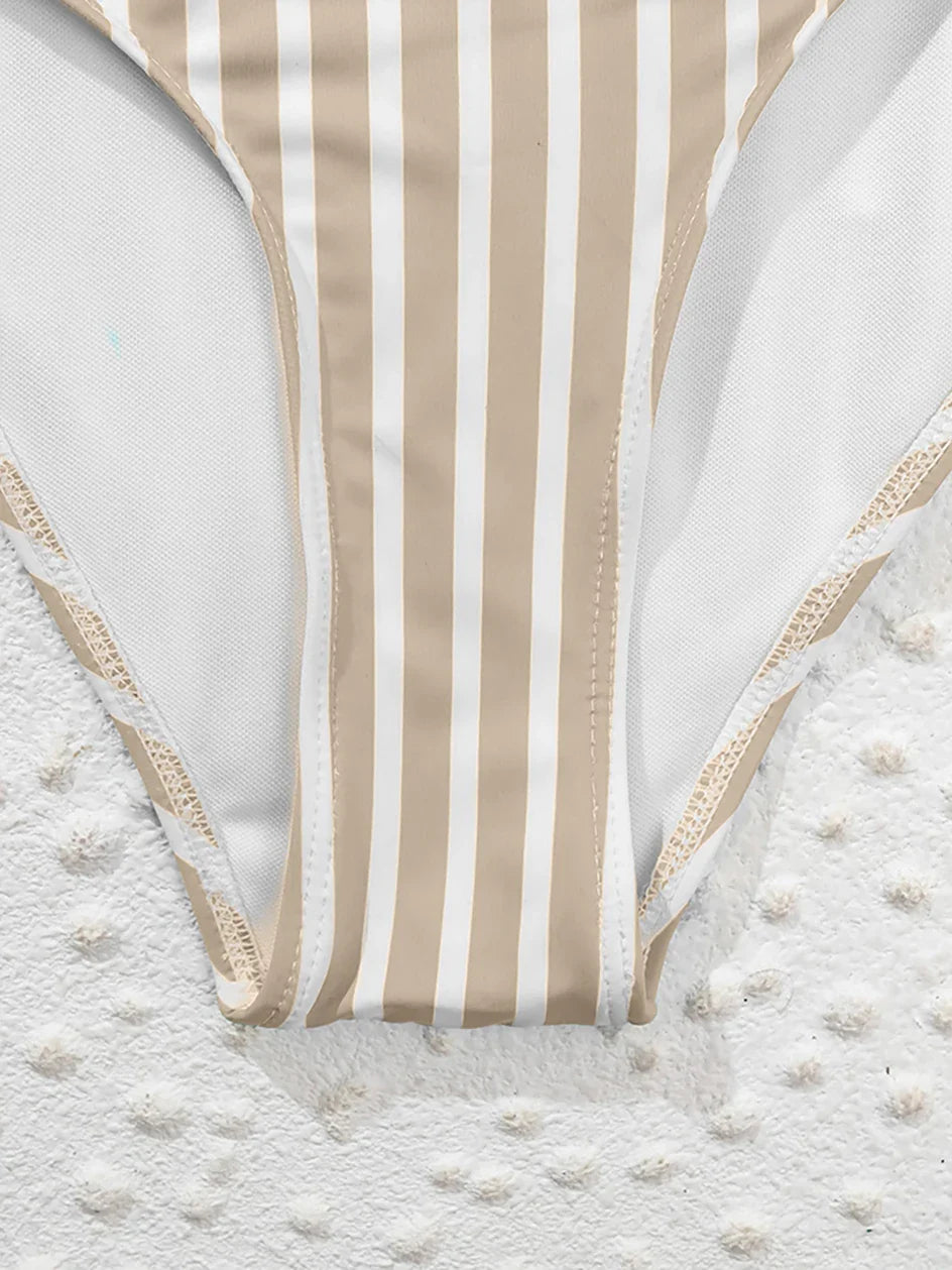 One-Piece Swimsuit Women Slim Fit Summer Leisure