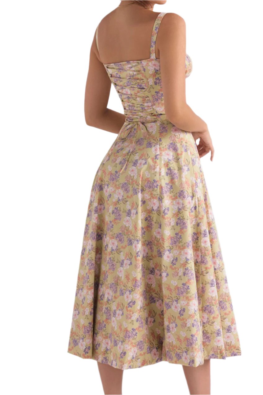Strapless Waist Dress Women Slim Fit Casual Summer