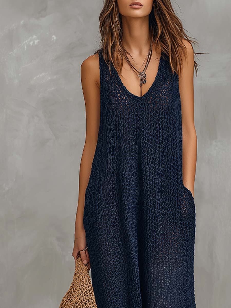 Maxi Dress Women Relaxed Fit Casual Summer Boho