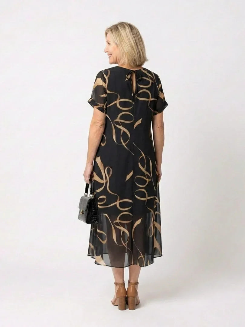 Midi Dress Women Relaxed Fit Casual Summer