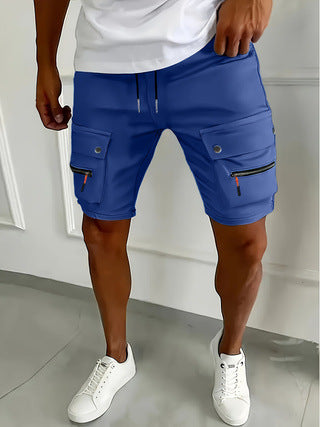 Utility Shorts Men Sporty Fit Casual