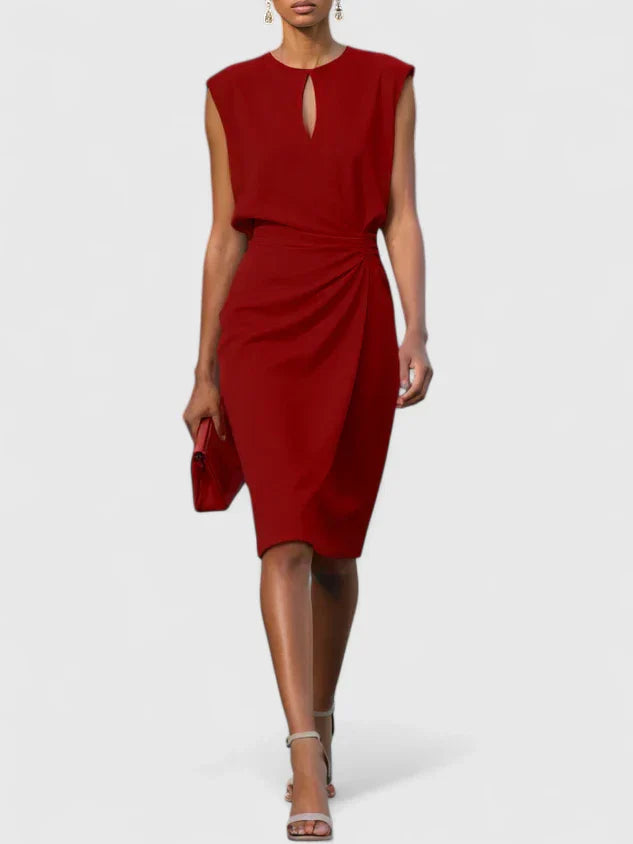 Sophisticated Dress Women Slim Fit Casual Elegant