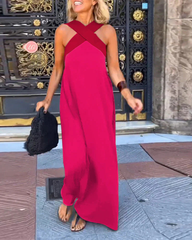 Maxi Dress Women Regular Fit Casual Summer