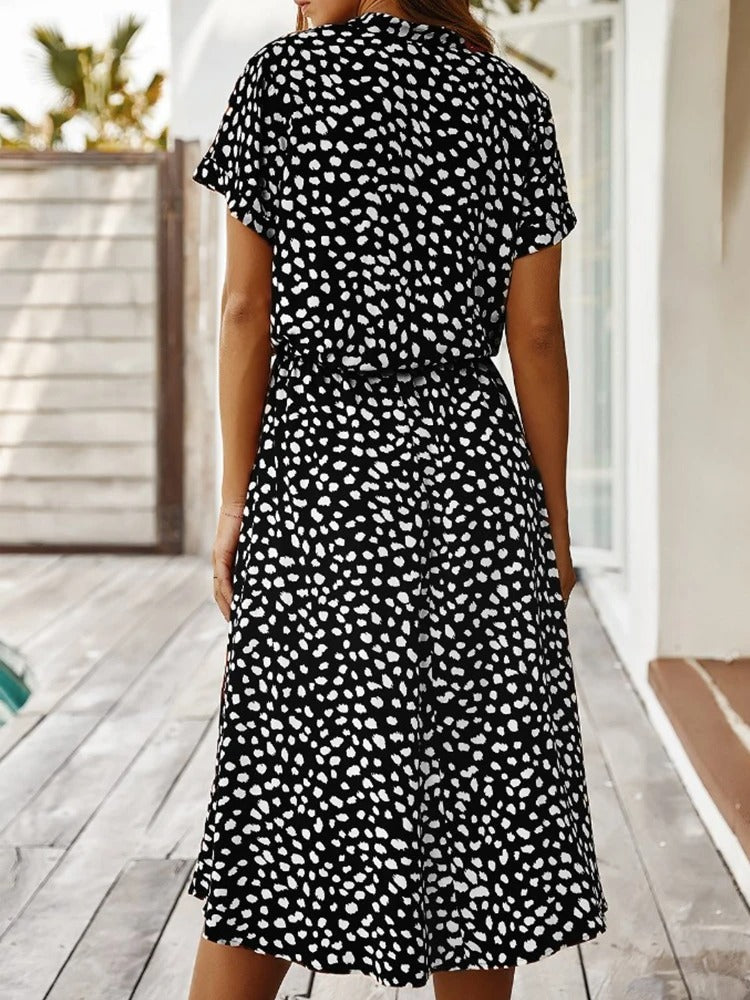 Summer Dress Women Regular Fit Casual