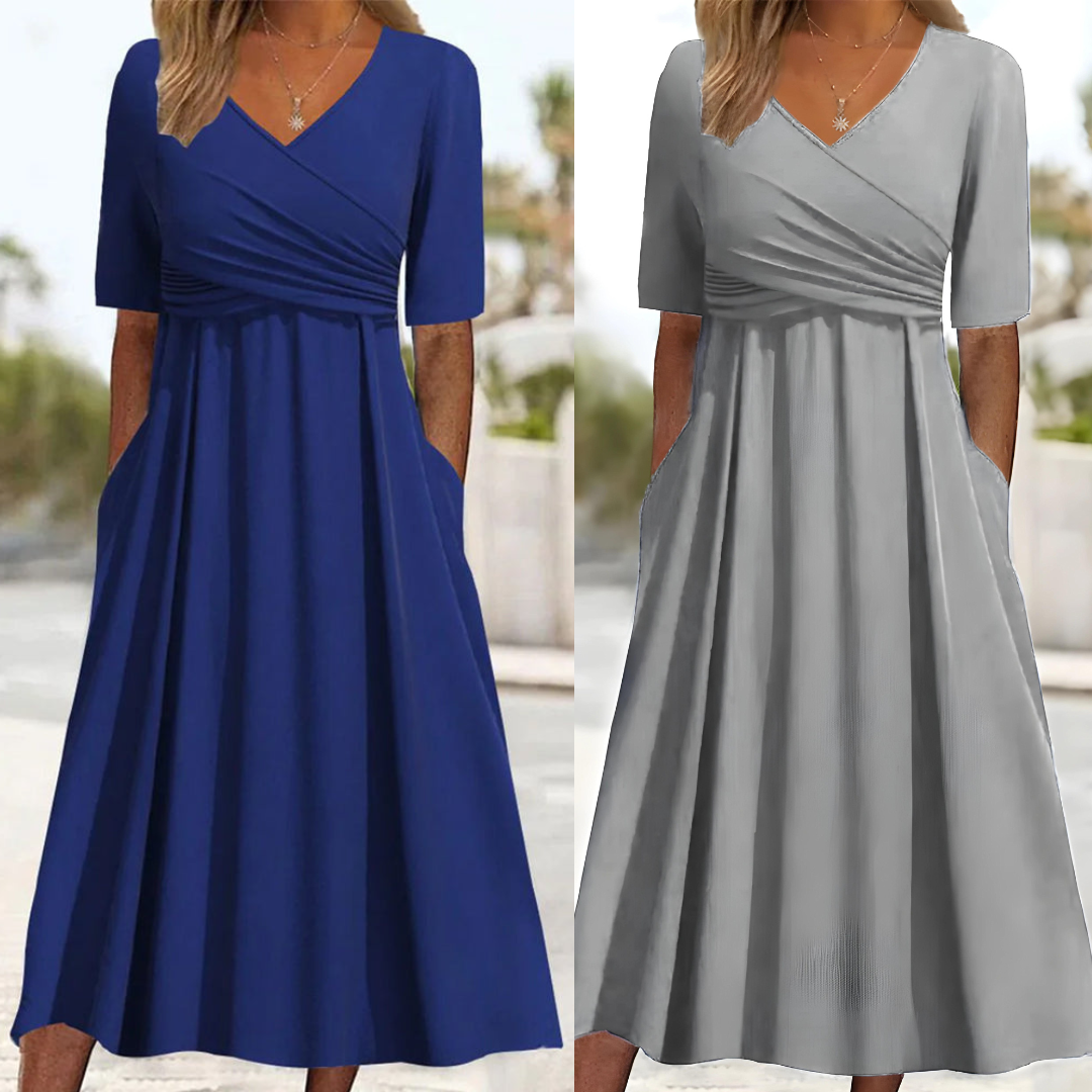Crossed Dress Women Regular Fit Casual
