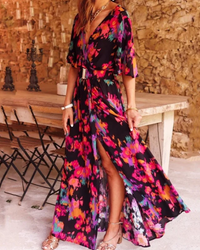 Maxi Dress Women Regular Fit Casual Summer Boho
