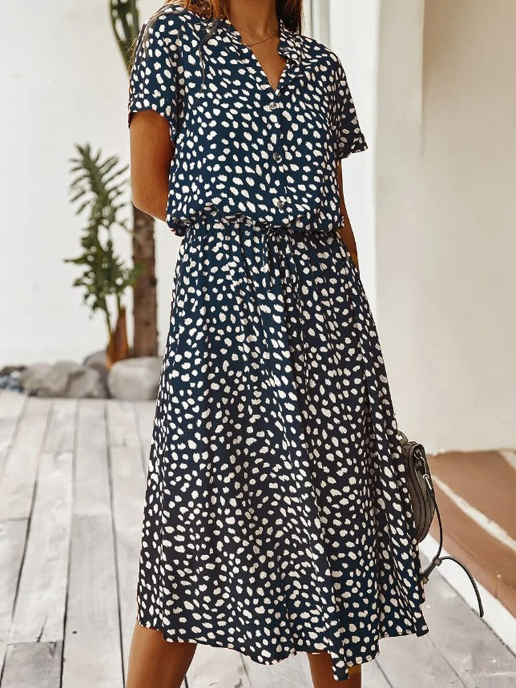 Summer Dress Women Regular Fit Casual