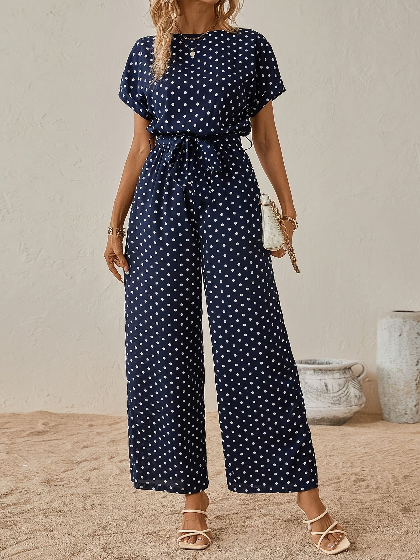 Jumpsuit Women Relaxed Fit Casual Summer