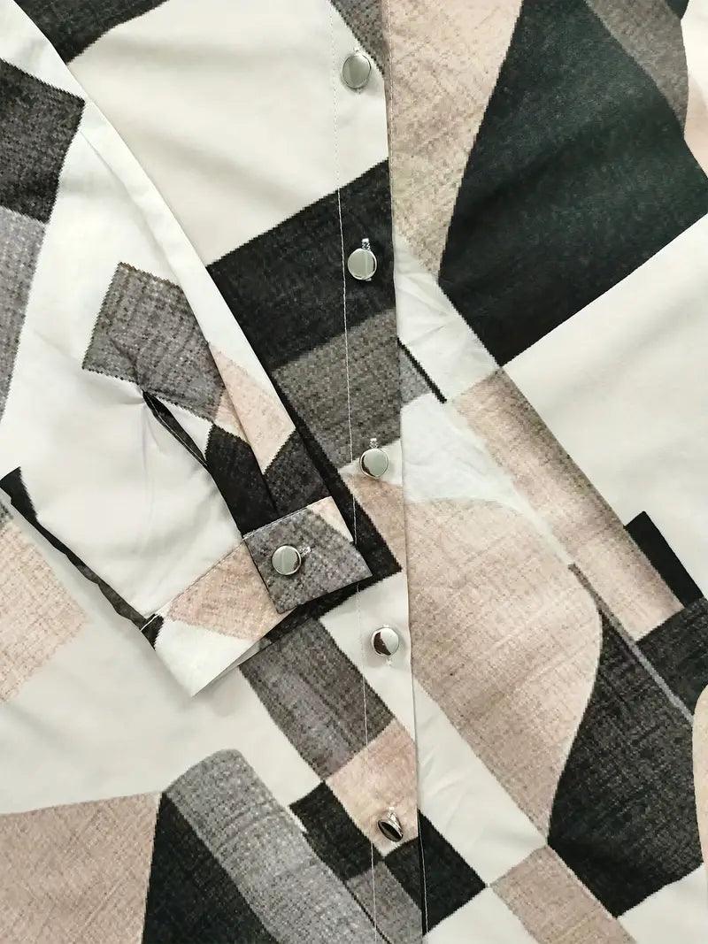 Blouse Women Loose Fit Casual Business