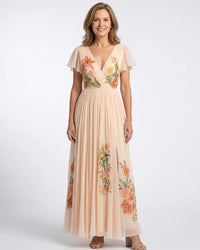 Maxi Dress Women Regular Fit Casual Summer