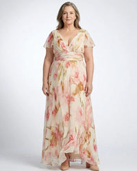 Maxi Dress Women Regular Fit Casual Summer Floral