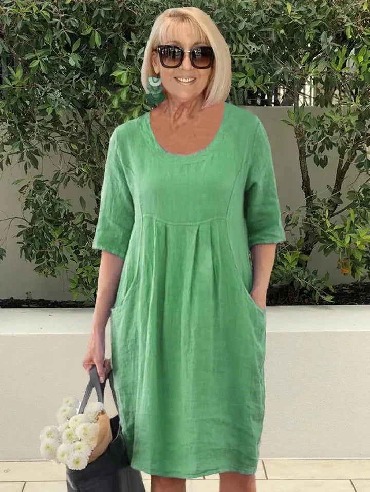 Loose Dress Women Relaxed Fit Casual with Pockets