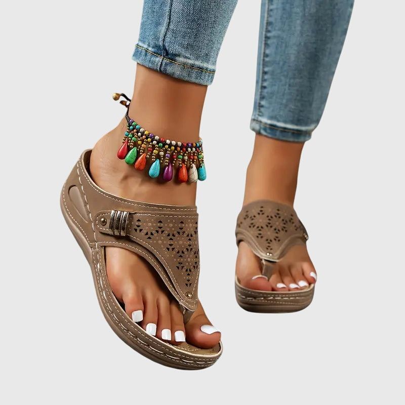Wedge Sandals Women Casual Comfortable Slip-On Summer
