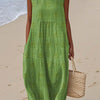 Sleeveless Dress Women Relaxed Fit Casual with Pockets