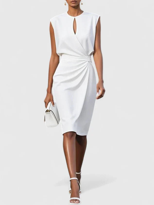 Sophisticated Dress Women Slim Fit Casual Elegant