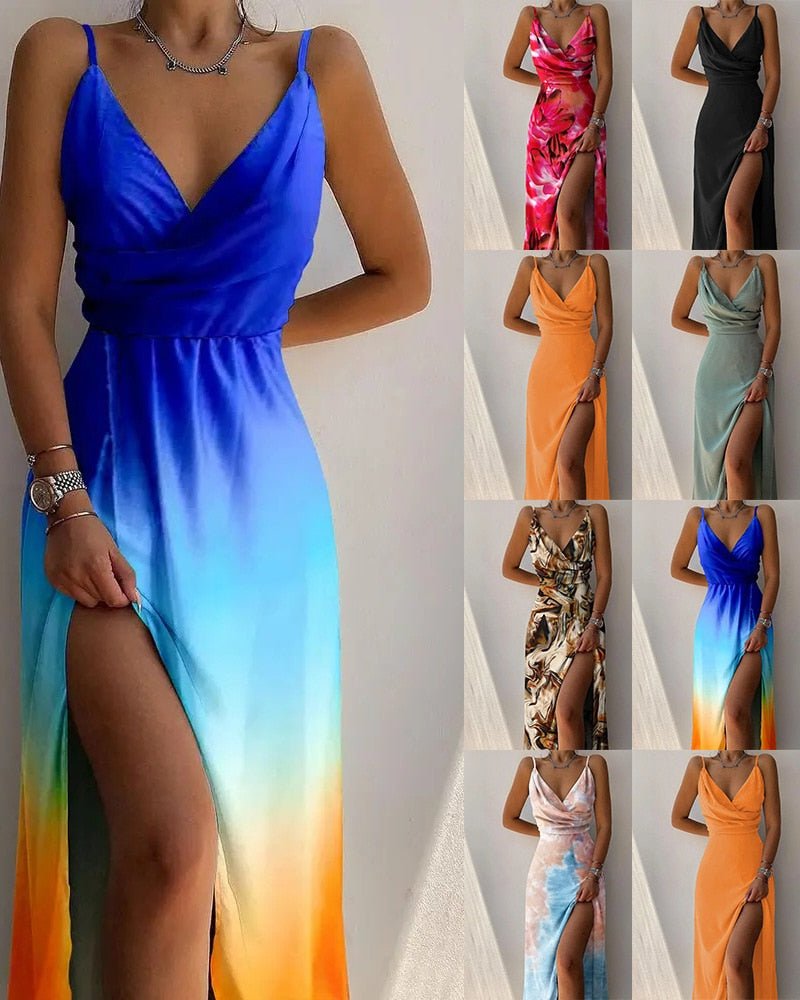 Summer Maxi Dress Women Lightweight Casual