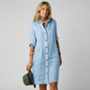 Shirt Dress Women Relaxed Fit Casual Summer