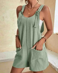 Sleeveless Romper Women Relaxed Fit Casual Summer